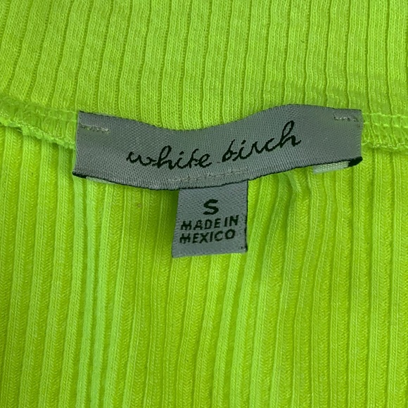 NWOT White Birch neon Summer bodysuit size S —never worn - Picture 2 of 3